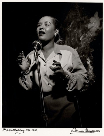 Herman Leonard, Billie Holiday, NYC, 1949